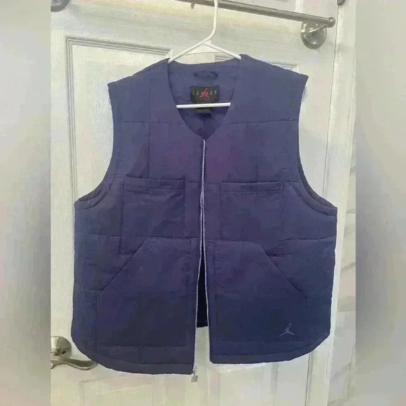 NEW! Nike Air Jordan Sky J Purple Vest Women’s Size Medium - Picture 1 of 5